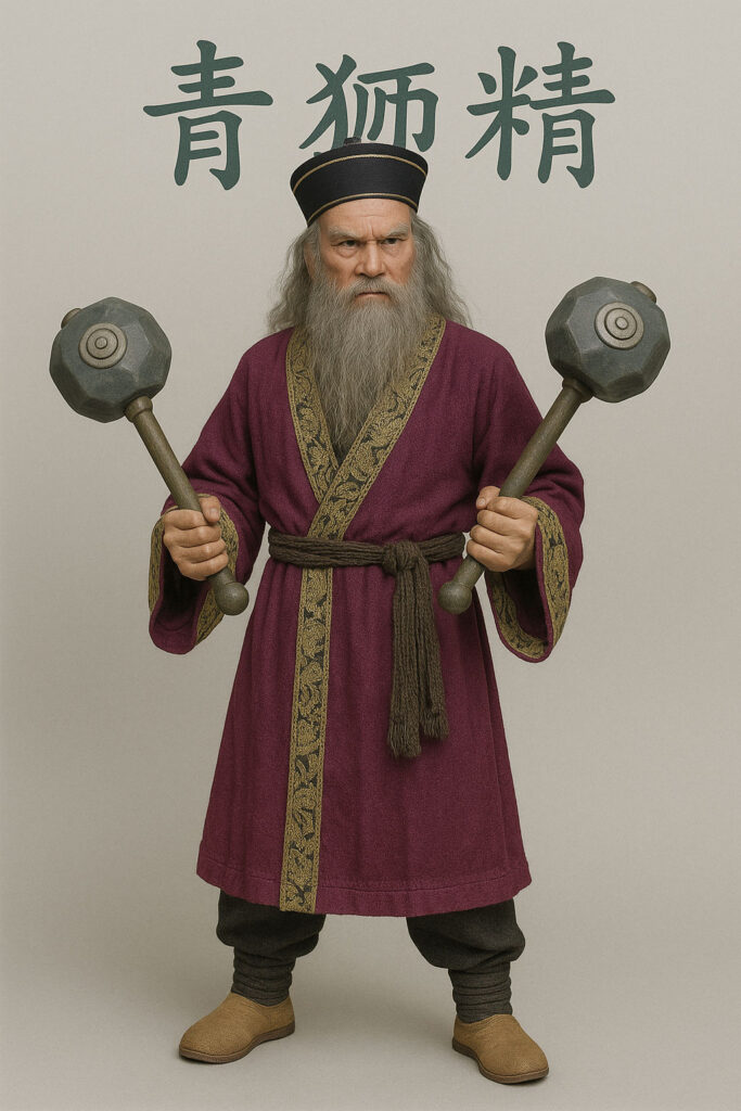 Blue-Maned Lion Demon